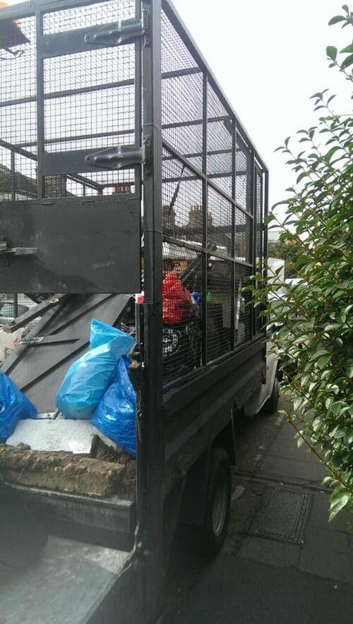 W4 building junk removal Chiswick