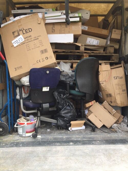 E14 office clearing services Cubitt Town