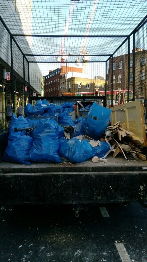 W1 junk removal companies Bond Street