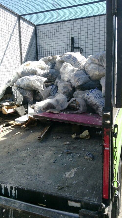 NW3 recycling of waste Chalk Farm